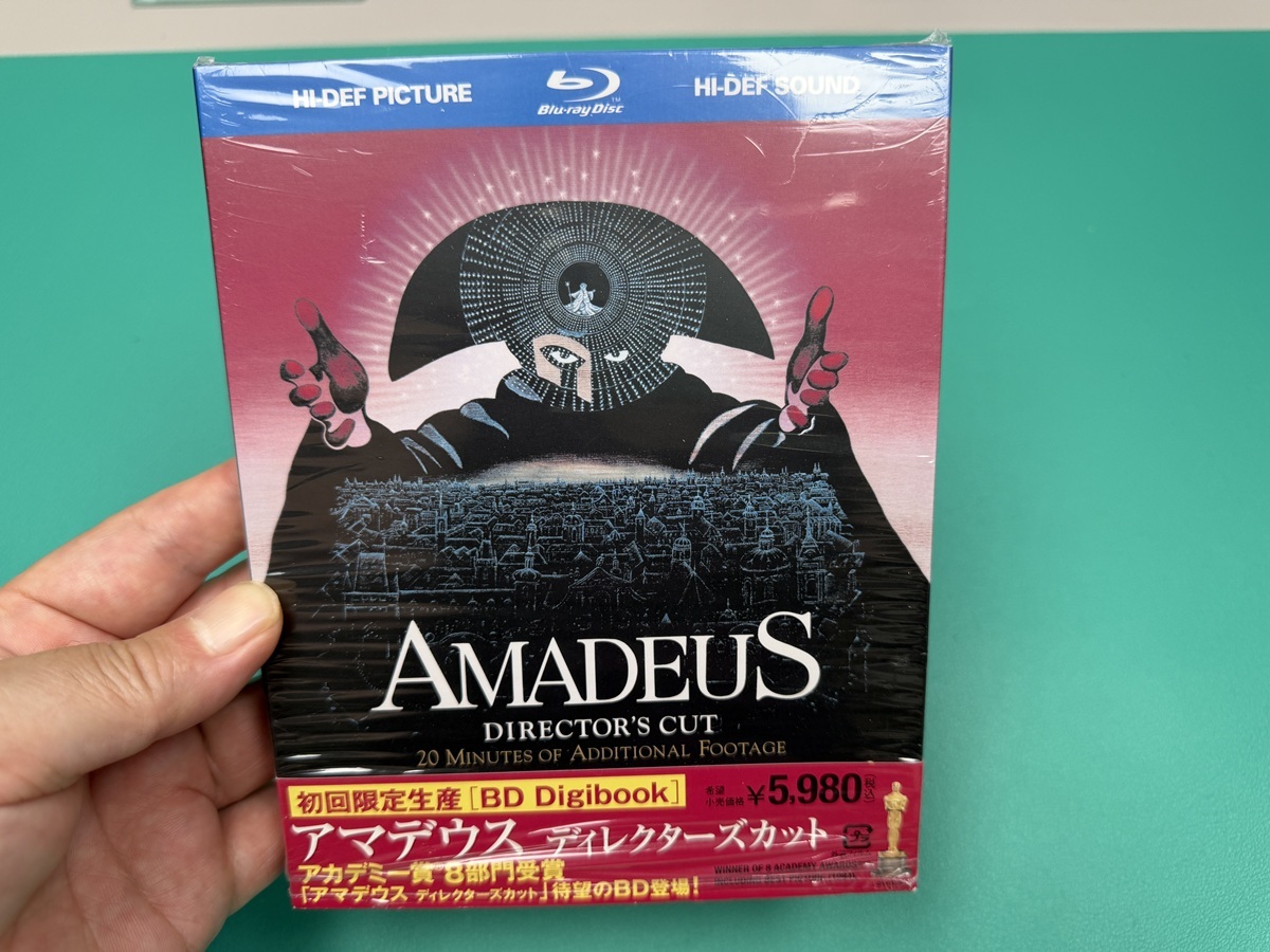 ☆★新品同様！AMADEUS 初回限定生産 ディレクターズカット ブルーレイ版★☆