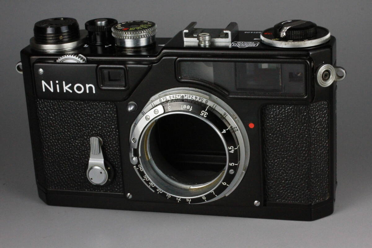 【実用美品】動作確認済み NIKON SP ブラック 日本光学 ニコン レンジファインダー フィルムカメラ Nippon Kogaku #26-9