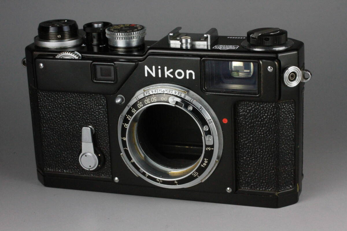 【実用美品】ファインダー整備済み NIKON S3 ブラック 日本光学 ニコン レンジファインダー Nikon フィルムカメラ Nippon Kogaku #263-6