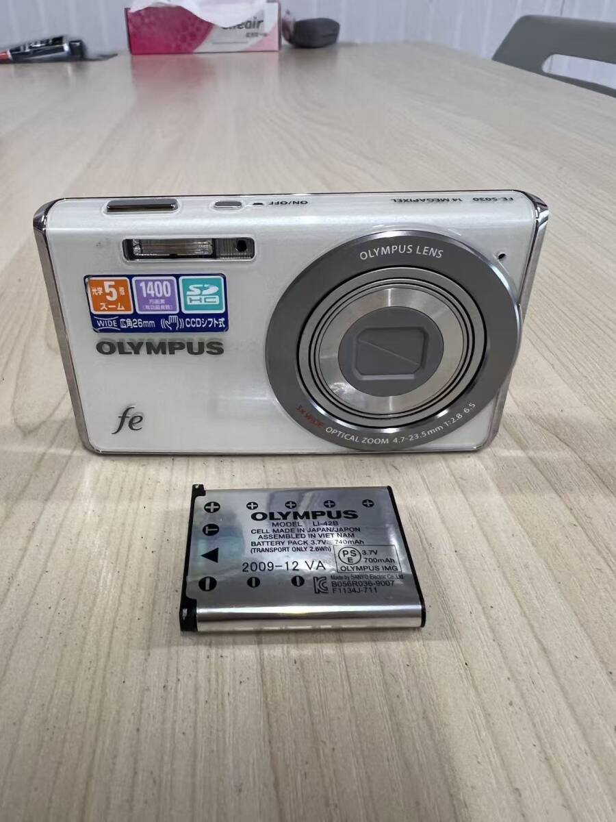 秋田発　OLYMPUS　オリンパス　FE-5030　　コンパクトデジタルカメラ　　動作確認済　現状渡し
