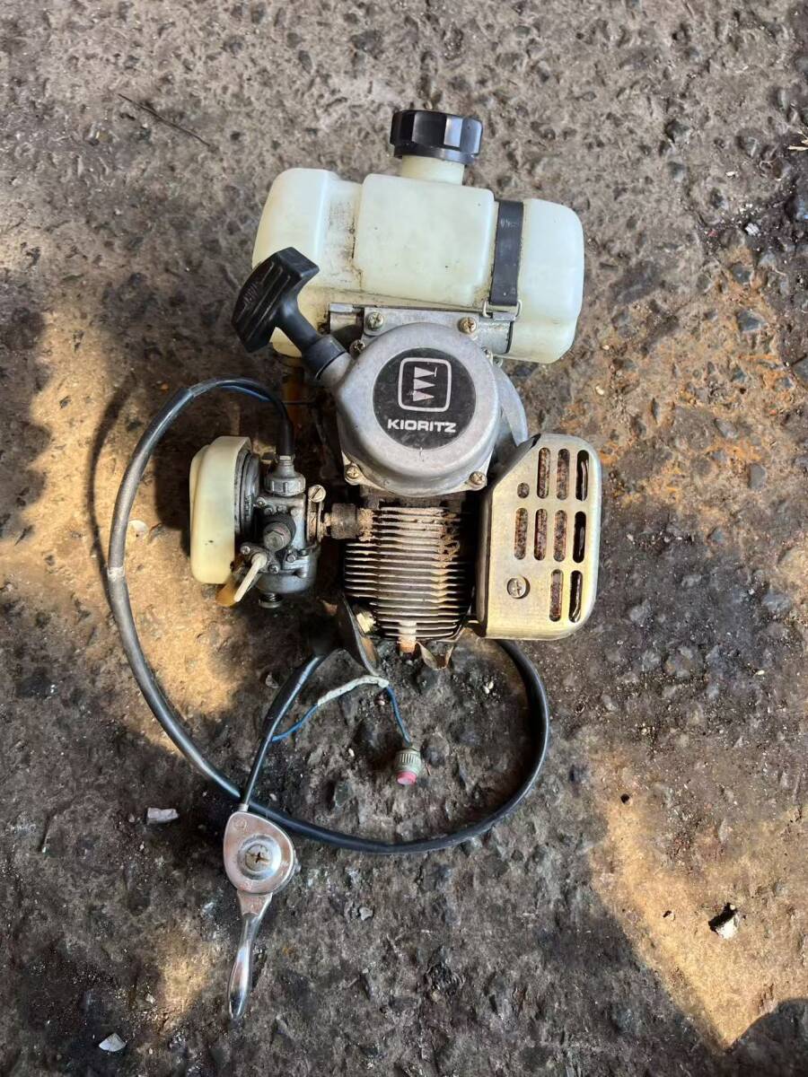 秋田発　共立　PC352　混合ガソリンエンジン　水田除草機　動噴　草刈り機　溝堀機　圧縮があり　8.5.5　現状渡し
