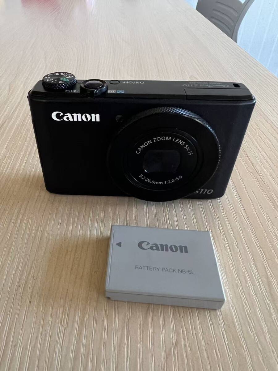 秋田発　Canon PowerShot S110 PC1819 デジタルカメラ　動作確認済