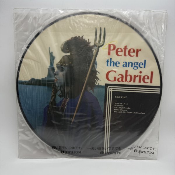 美盤【LPレコード】Peter Gabriel / The Angel ディスクのみ ピーター・ガブリエル ピクチャーレコード