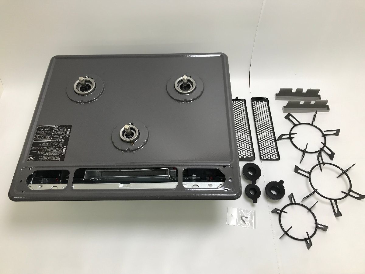 【11-8-6471】未使用品 Rinnai リンナイ 都市ガス用 ビルトインコンロ RB31M5HSW R1633C0WHV 52-9064 2026年製