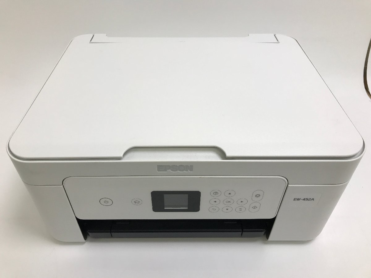 【5-3-8153】 ジャンク EPSON エプソン カラリオ EW-452A インクジェット複合機 Colorio プリンター コピー スキャン Wi-Fi スマホ対応