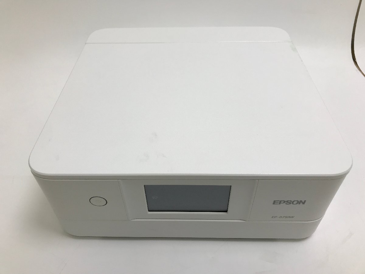 【6-3-8224】ジャンク EPSON エプソン プリンター EP-879AW 複合機 カラリオ 6色高画質 コピー スキャン Wi-Fi スマホ対応