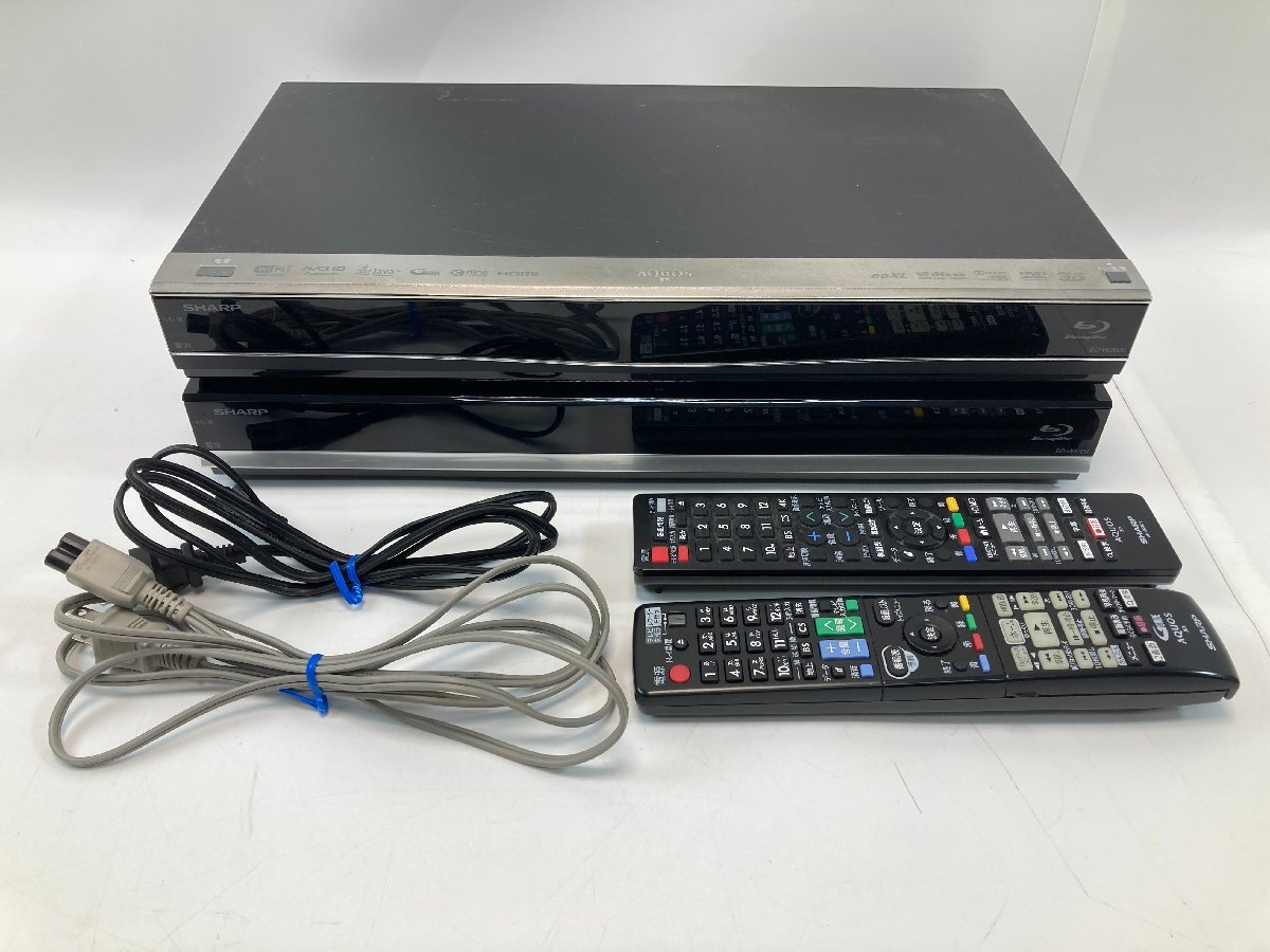 【S9-3-6844】SONY ソニー BD-W1700 BD-W2600 ブルーレイレコーダー BD HDD ハードディスクレコーダー ジャンク