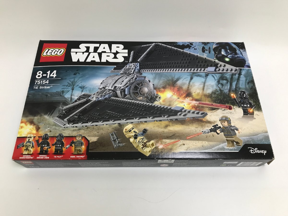 【9-6-7882】未使用品 開封済み LEGO レゴ STARWARS スターウォーズ タイ・ストライカー 8-14 75154 543ピース 2016