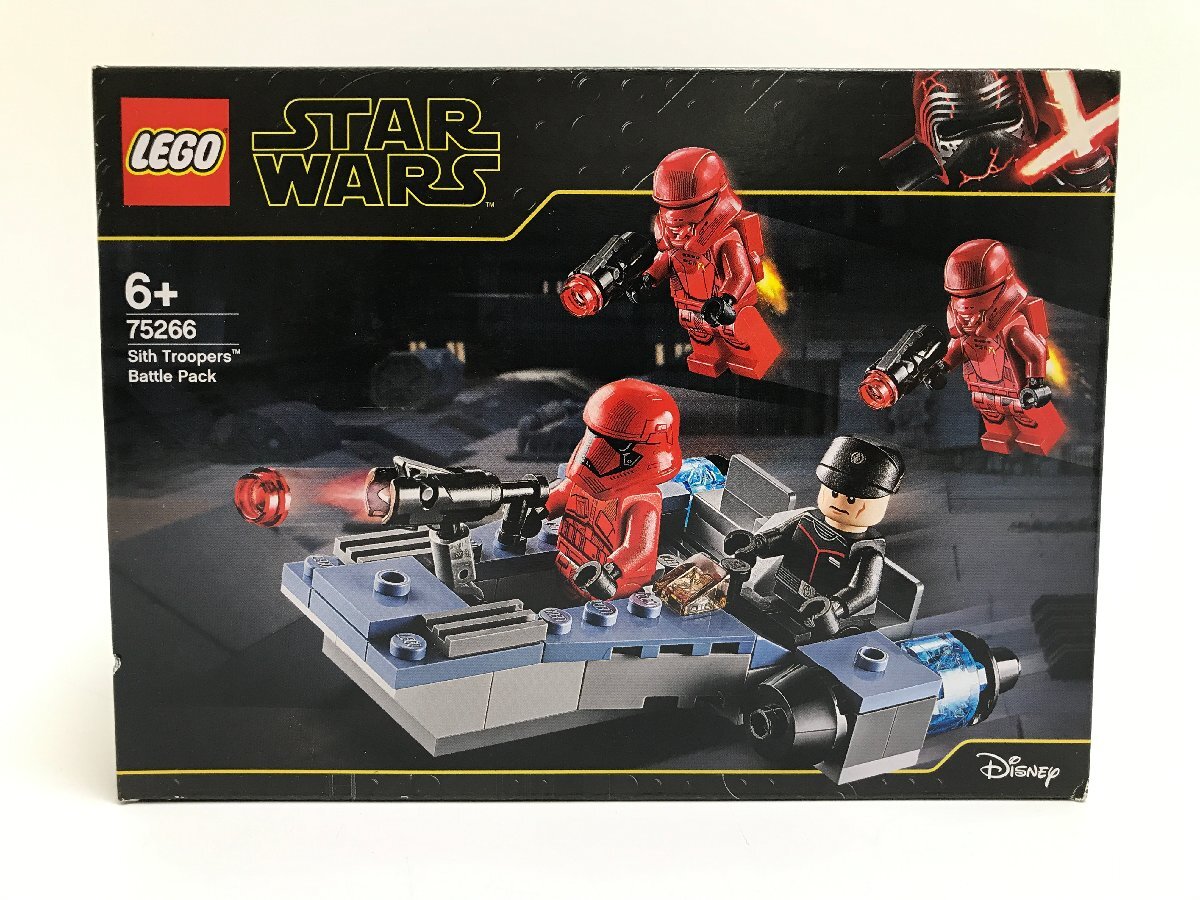 【9-3-9409】未開封品 LEGO レゴ STARWARS スターウォーズ シス・トルーパー バトルパック 6+ 75266 105ピース 2020