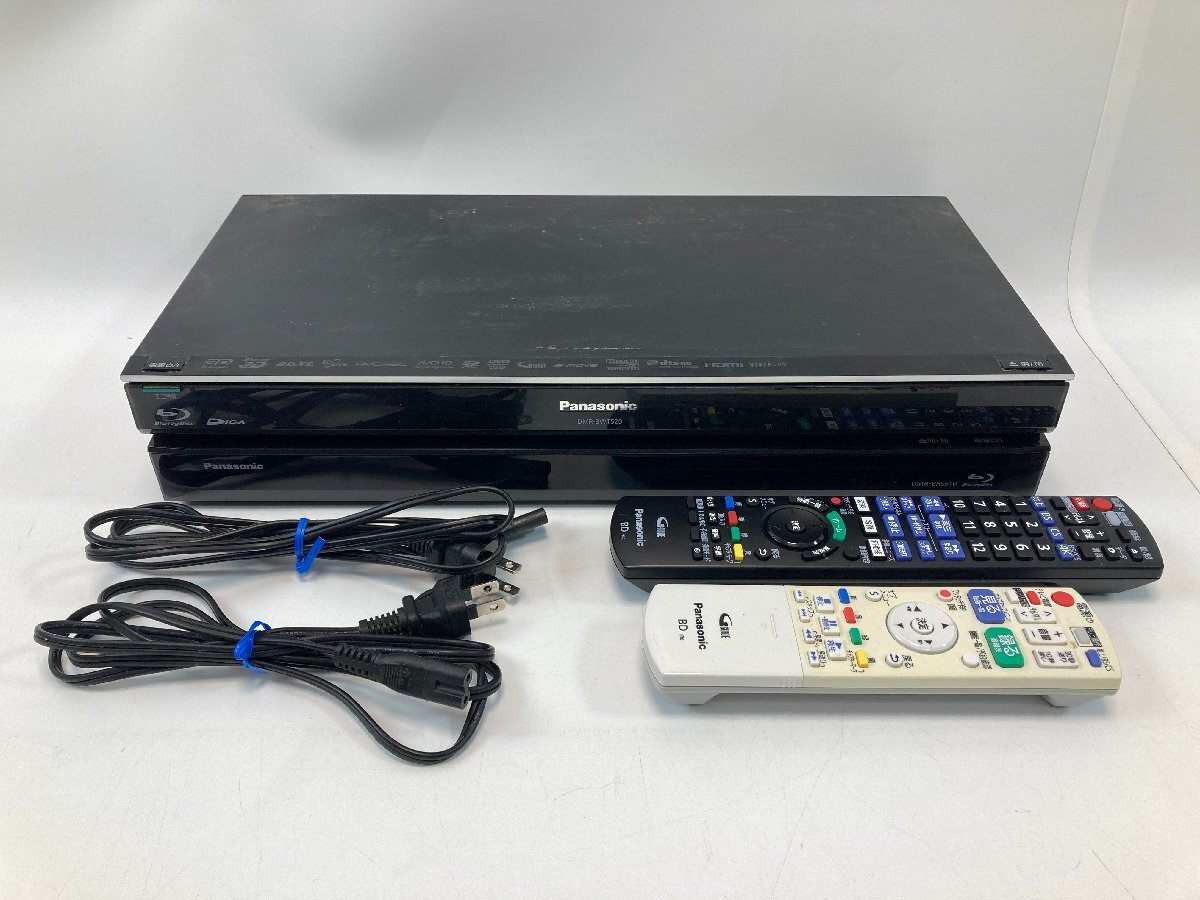 【S9-6-6868】Panasonic パナソニック DMR-BRS510 DMR-BWT520 ブルーレイレコーダー BD HDD ハードディスクレコーダー ジャンク