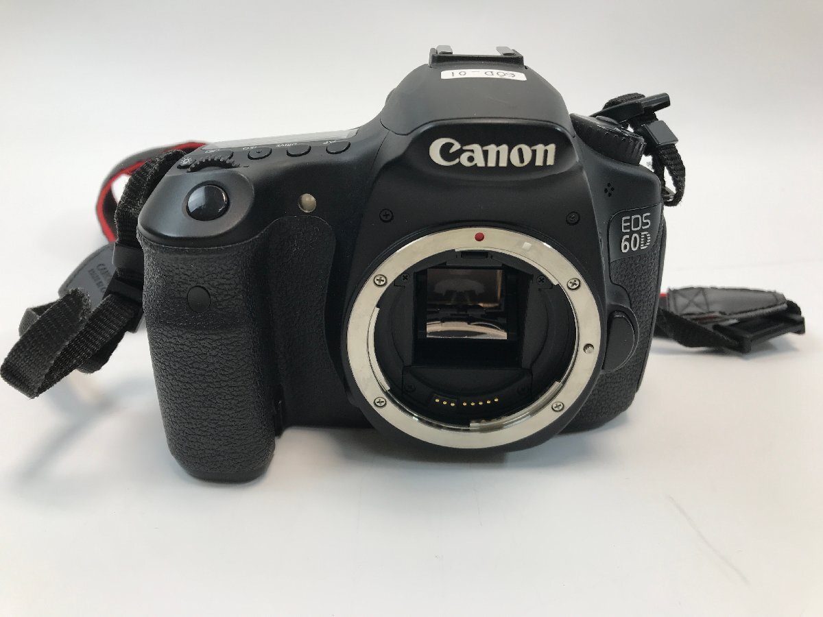 【S8-6-8063】ジャンク品 起動不可 レンズ・バッテリー・充電器なし Canon EOS 60D ボディ キャノン デジタル一眼レフカメラ デジイチ