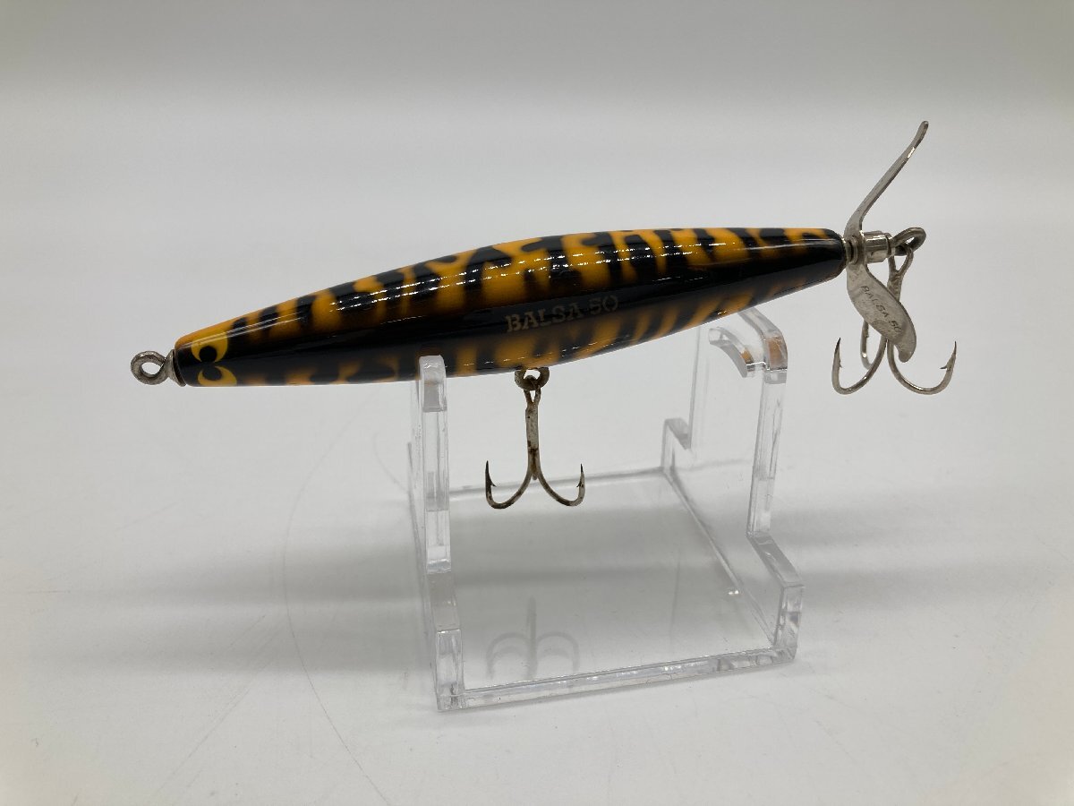 【1-1-1215】 バルサ50 ホッツィートッツィー トータス べっ甲 プラモデル アルファ＆クラフト BALSA 50 ハンドメイドルアー