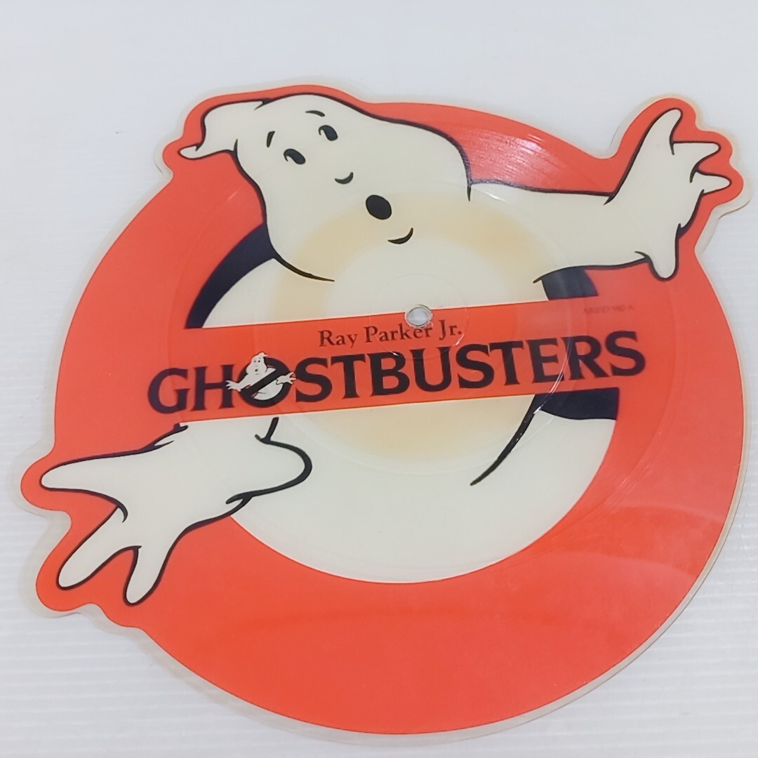稀少限定盤 ゴーストバスターズ 7インチ 変形ピクチャーレコード 1984年 Ghostbusters Ray Parker Jr. UK