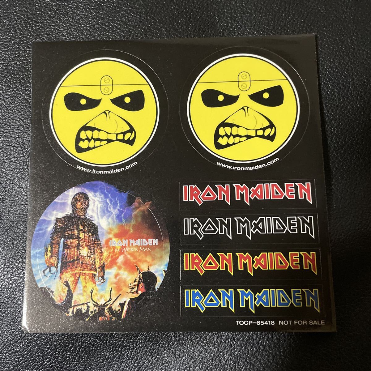 IRON MAIDEN アイアン・メイデン　ステッカー