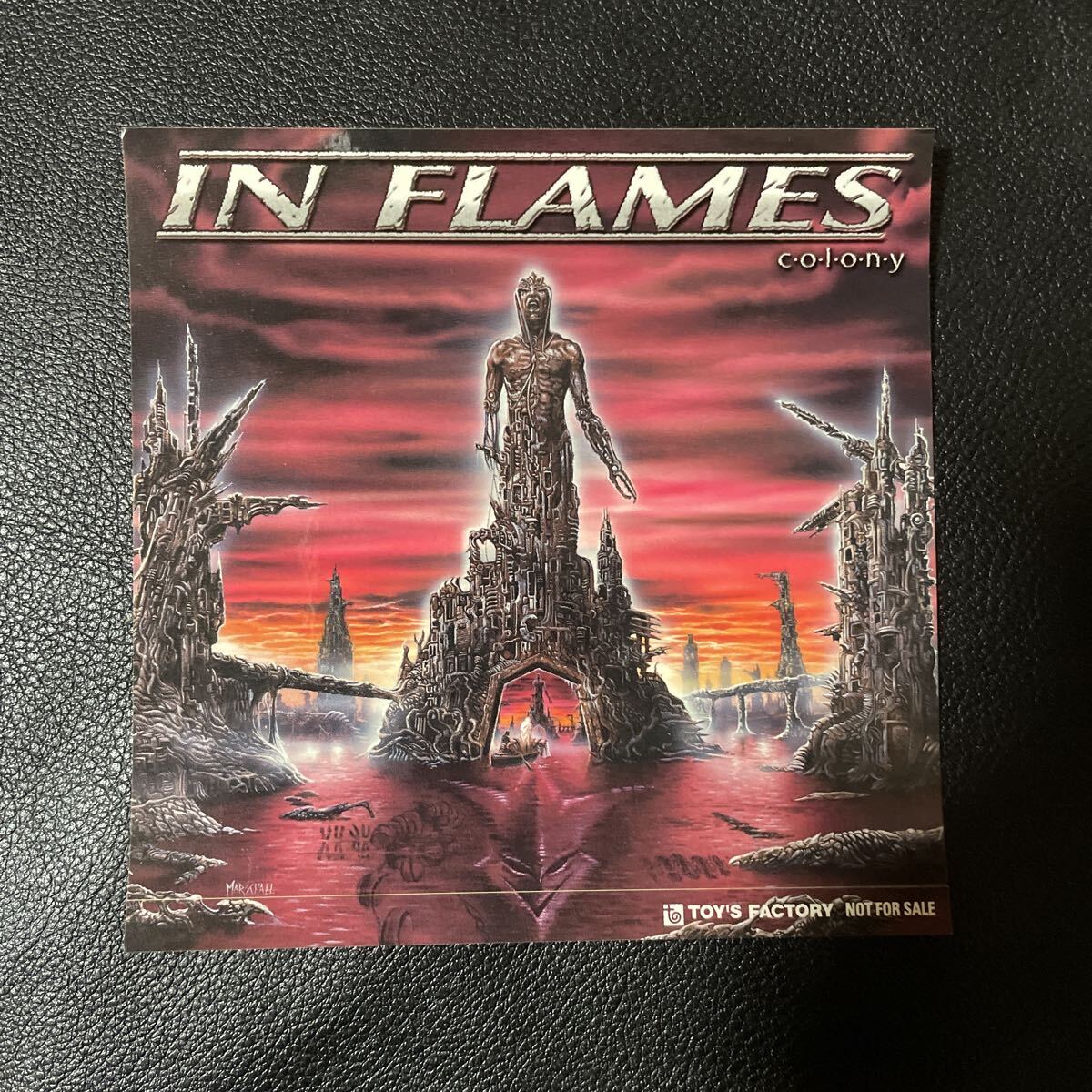 IN FLAMES イン・フレイムス　『colony』 ジャケットステッカー　dark tranquillity arch enemy