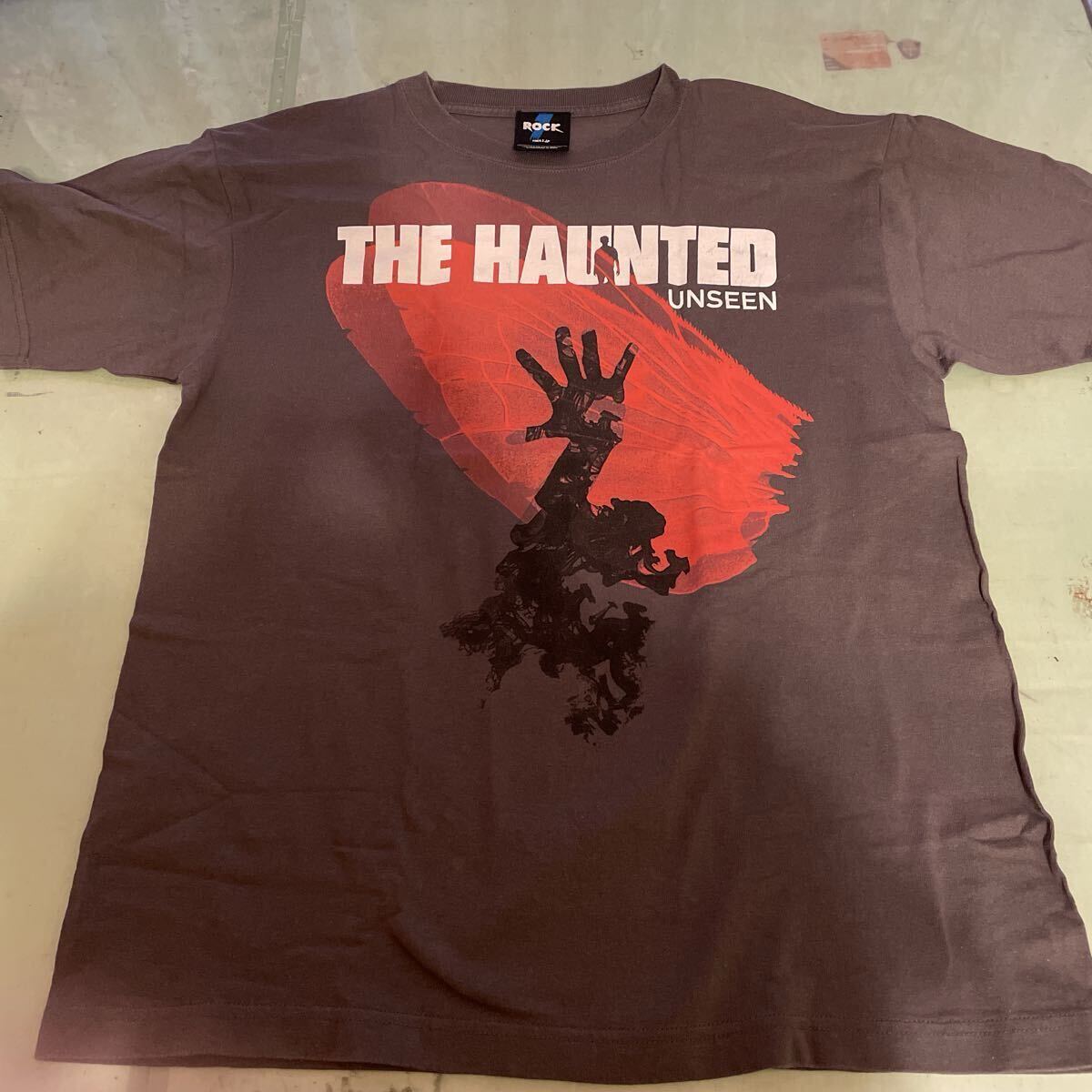 THE HAUNTED ザ・ホーンテッド　Tシャツ　グレー　Lサイズ at the gates