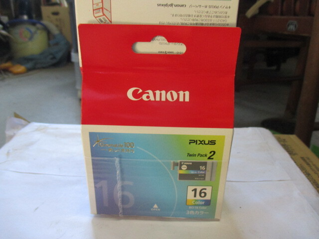 CANON 純正インクカートリッジ BCI-16 3色カラー　使用期限切れ　①