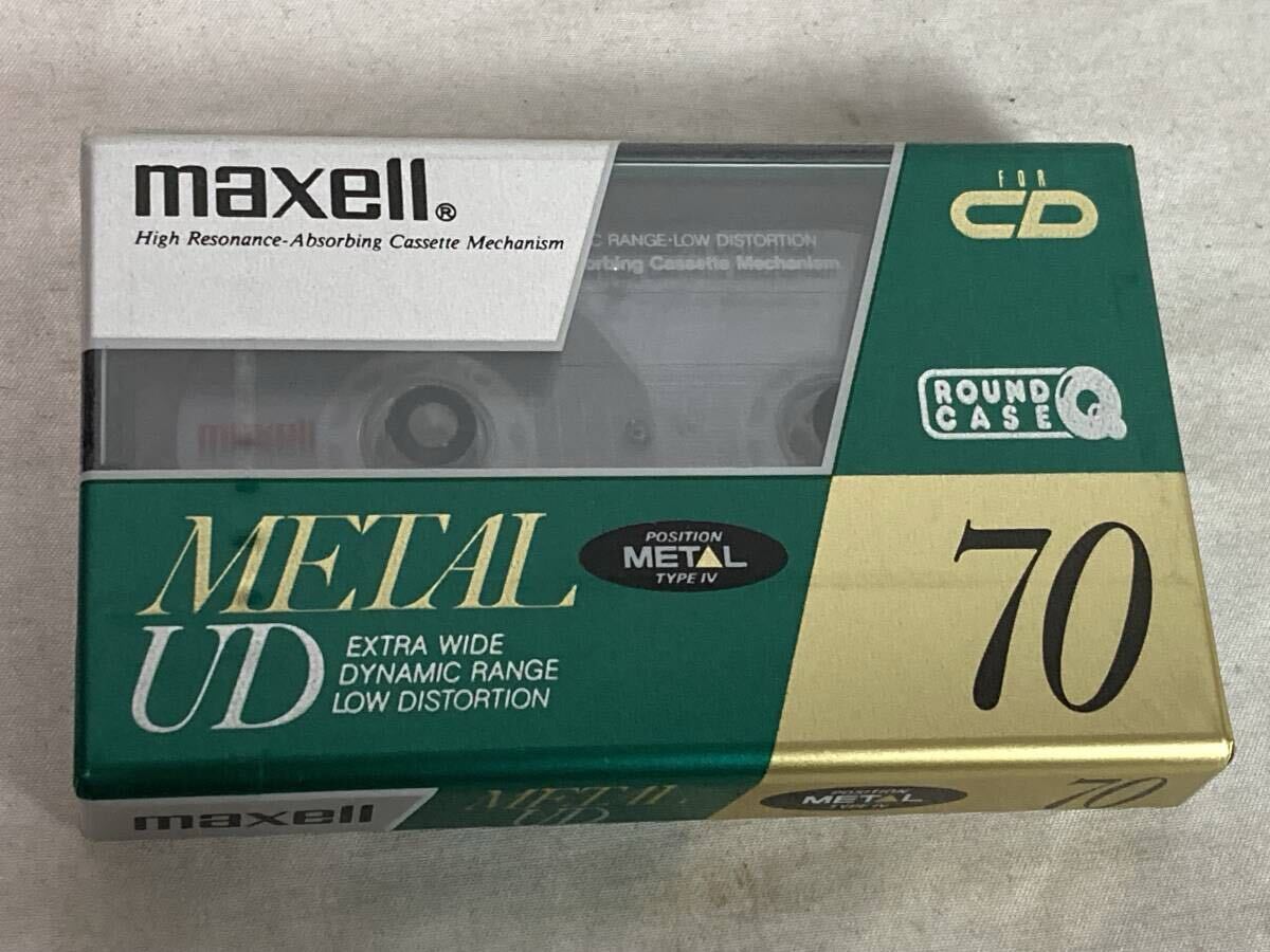 maxell カセットテープ メタルポジション METAL UD 70分 未開封品