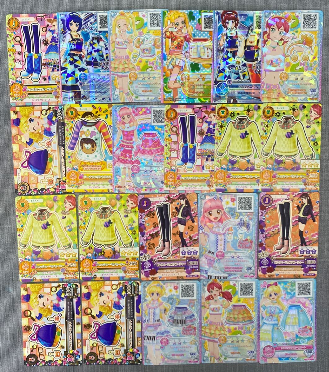 【y2965】 アイカツ カード 絶版 まとめ売り 22枚