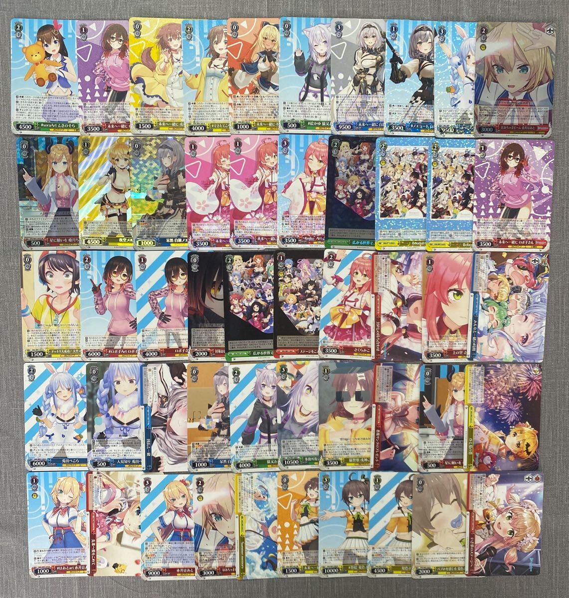 【y2960】ホロライブ ヴァイスシュヴァルツ カード まとめ売り 133枚