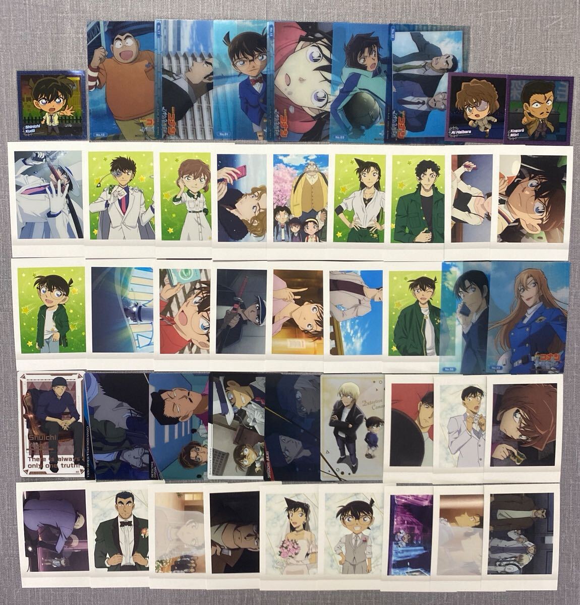 【y2922】 名探偵コナン カード いろいろ まとめ売り 89枚