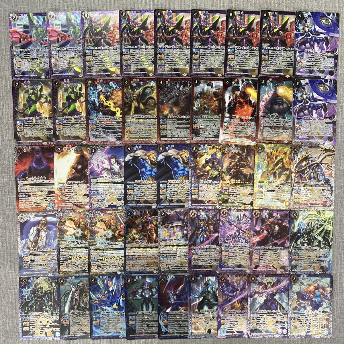 【y2888】バトルスピリッツ キラカード Xレア シークレットなど まとめ売り 73枚