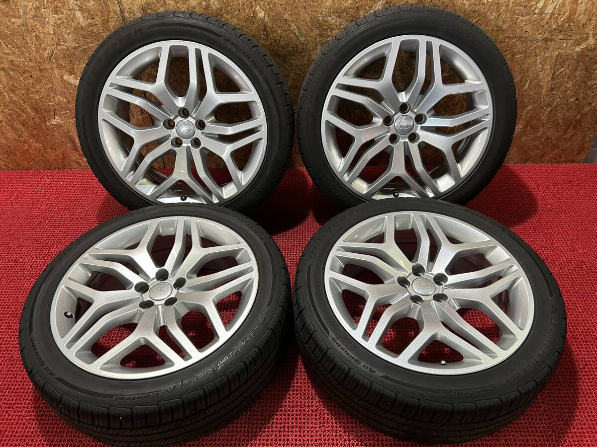 ランドローバー純正ホイール 20×8J ＋45 5穴 PCD110 BFグッドリッチ アドバンテージ 245/45/R20 売切!!