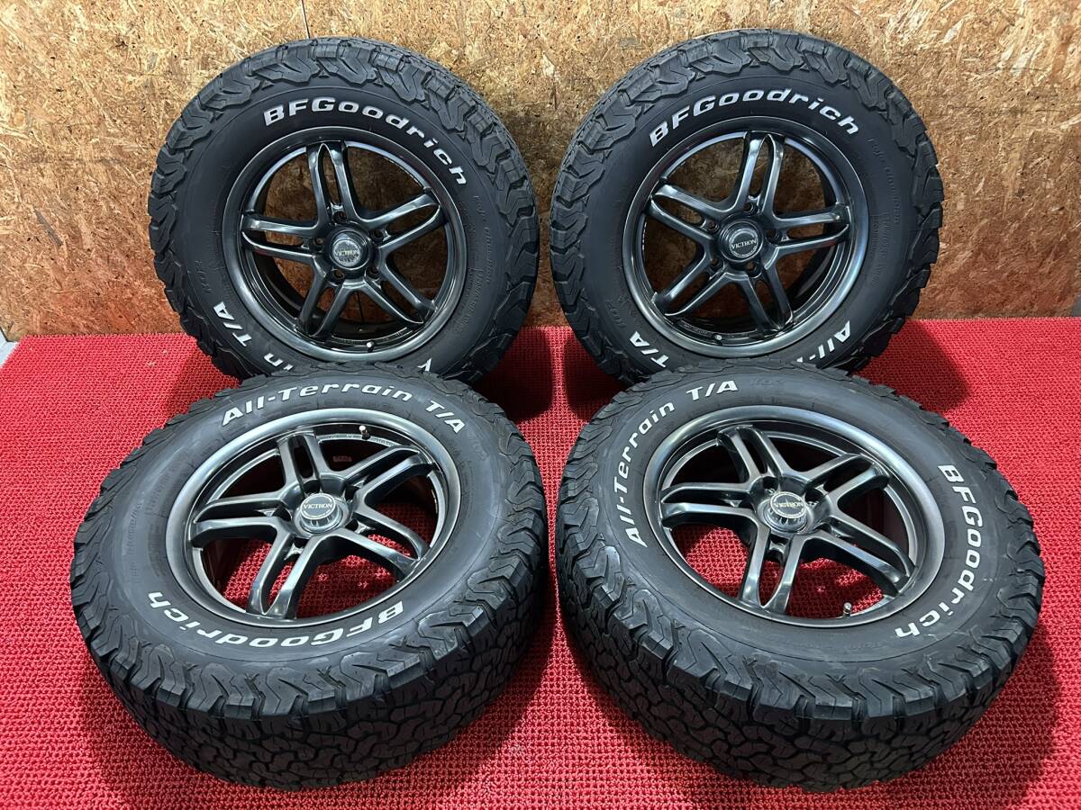 JAOS VICTRON EXCELVX 17×7.5J ＋44 5穴 PCD127 BFグッドリッチ オールテレーン 265/65/R17 売切!!