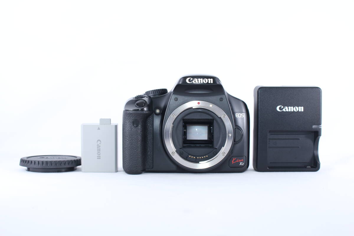 ★極美品★キャノン CANON EOS KiSS X2 ボディ ★動作OK★#D789