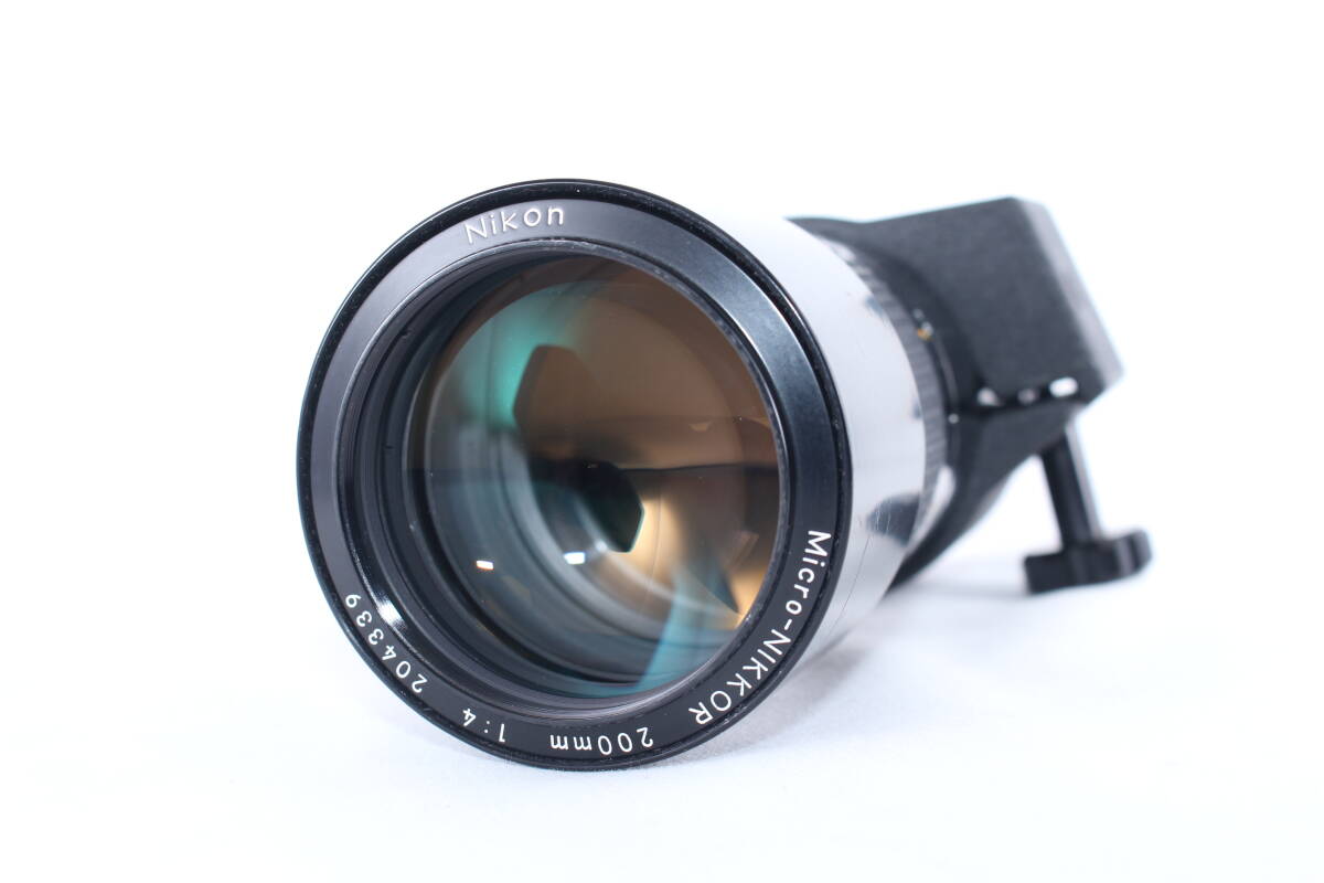 ★実用美品★ニコン NIKON Ai-S Micro NIKKOR 200mm F4 ★動作OK★#D825
