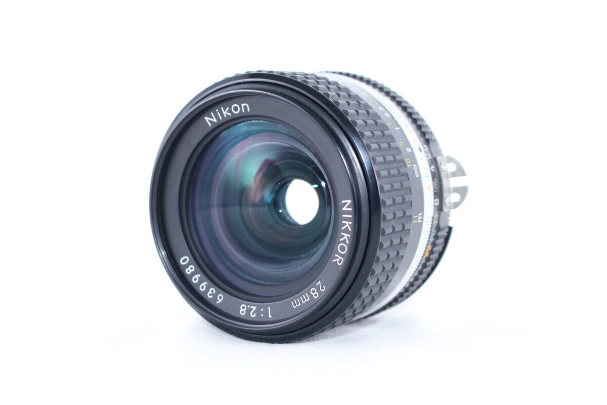 ★極上外観★ニコン NIKON Ai-S NIKKOR 28mm F2.8 ★動作OK★#D748