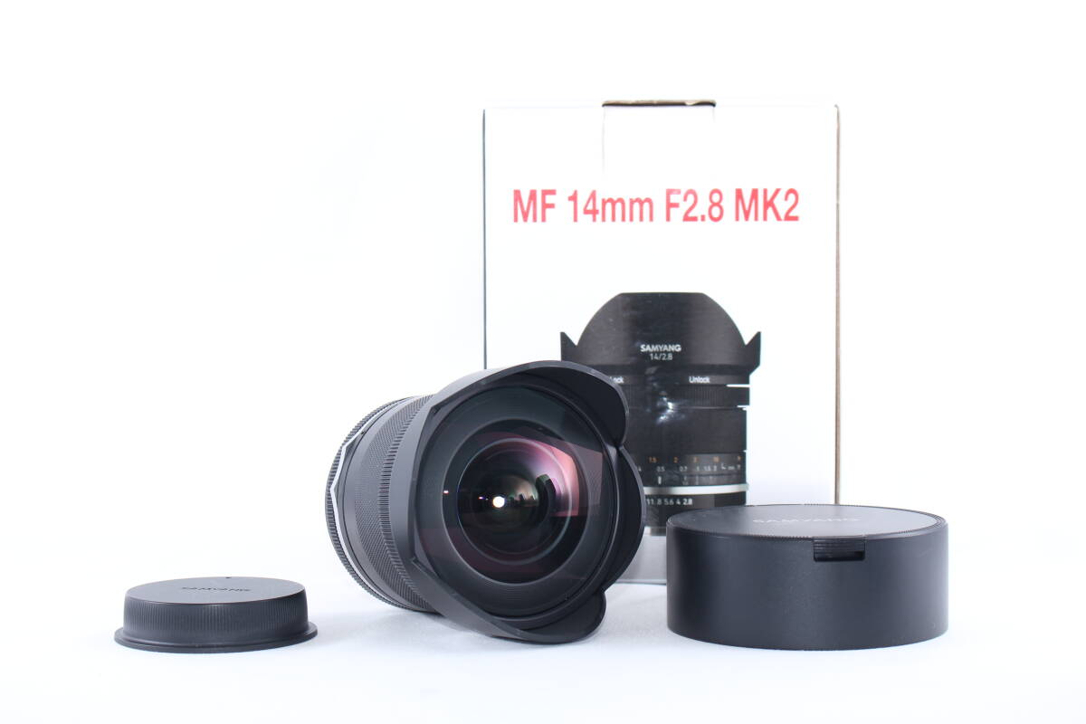 ★超極上★サムヤン SAMYANG MF 14mm F2.8 MK2 EFマウント ★完動★#D786