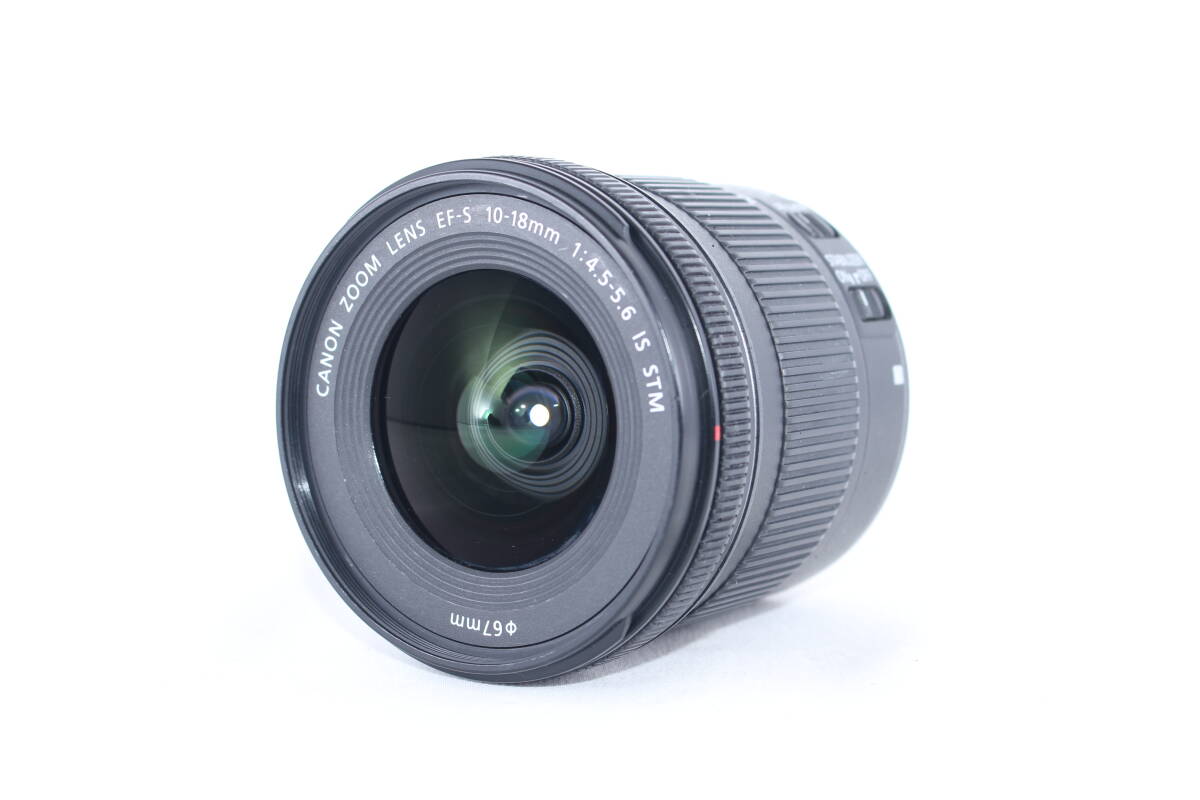 ★極上美品★キャノン CANON EF-S 10-18mm F4.5-5.6 IS STM ★完動★#D880
