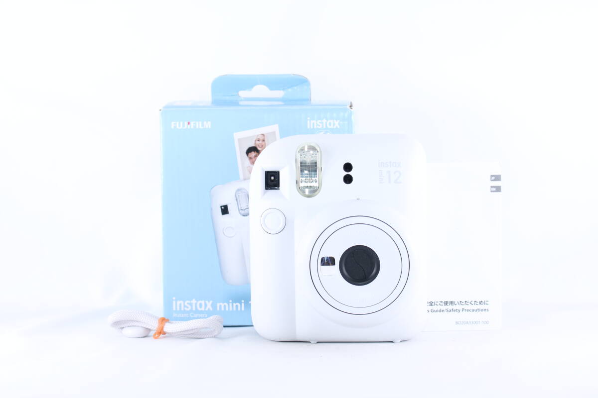 ★超極上★フジフィルム FUJIFILM instax mini 12 ★完動★#D901