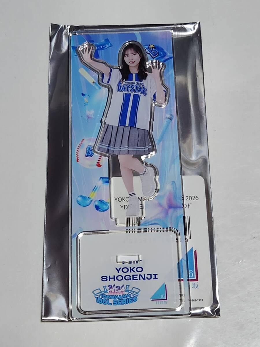日向坂46　正源司陽子　横浜ベイスターズ　アクリルスタンド
