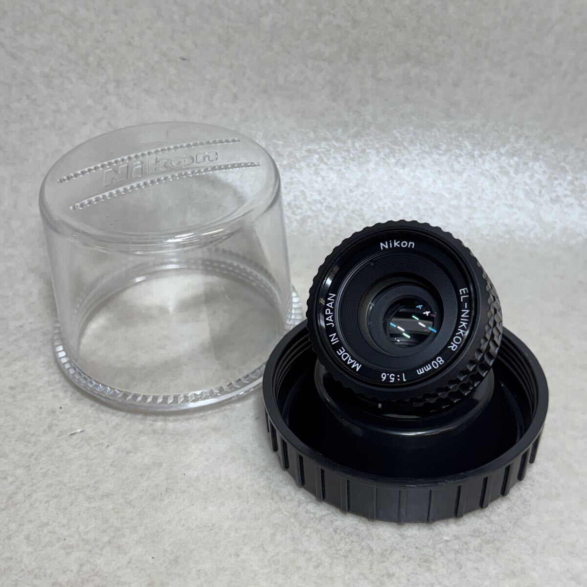 2 - 6 ）中古品★ Nikon ニコン EL-NIKKOR 80mm 1:5.6 引伸し用レンズ 