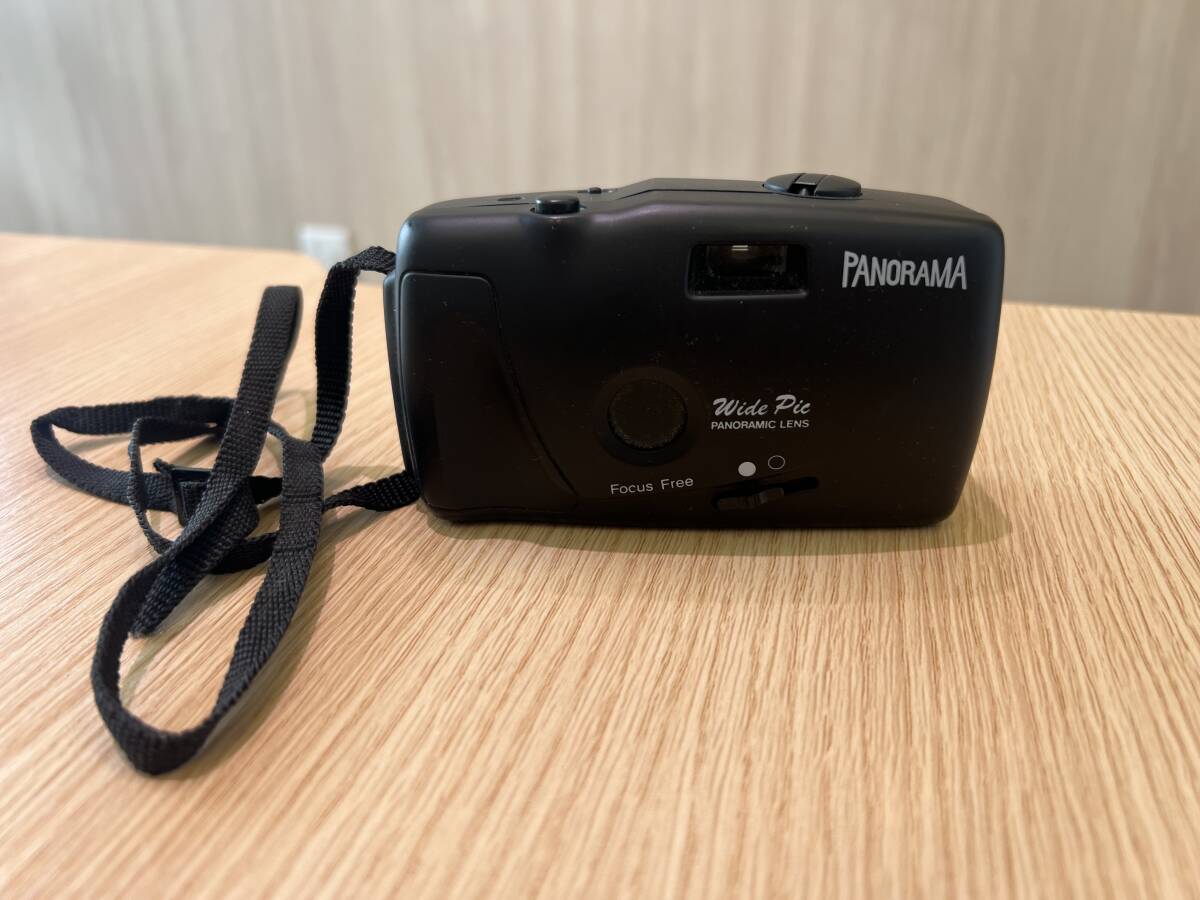＃228 WidePic PANORAMA パノラマ Focus Free フィルムカメラ 本体 現状品