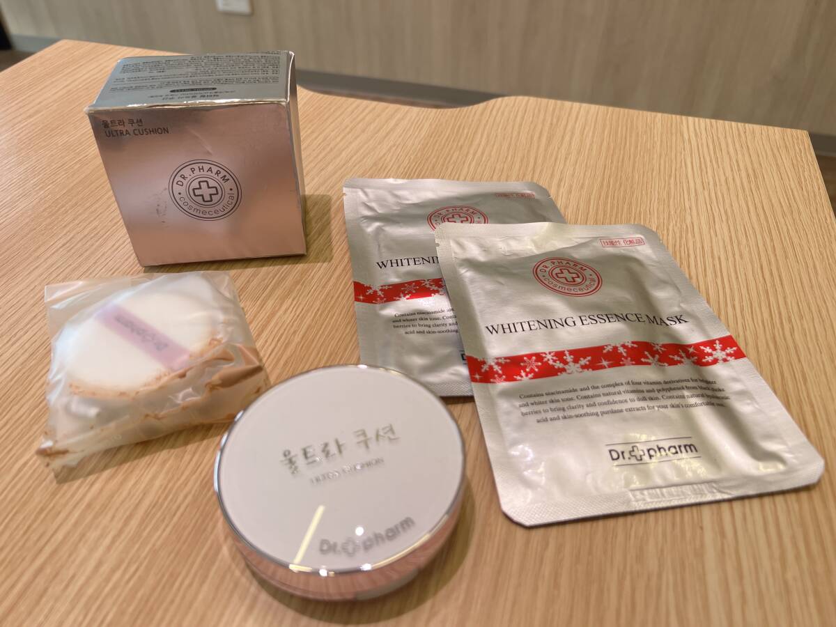＃43 ドクターファーム ウルトラクション クッションファンデーション SPF50＋ PA＋＋＋ パック 2枚 現状品 長期保管品