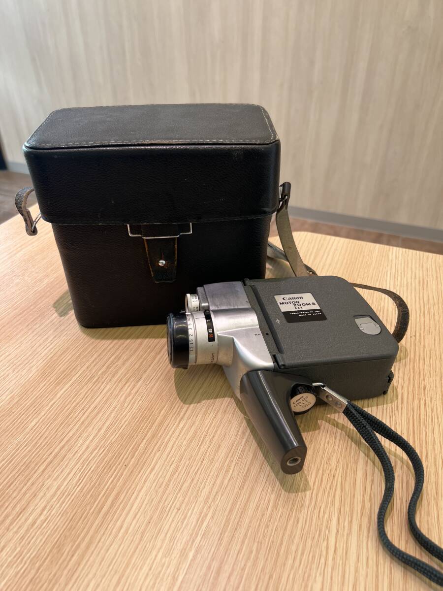 ＃140 Canon キャノン Motor 8 EEE 8㎜ フィルムカメラ 現状品 動作未確認 長期保管品