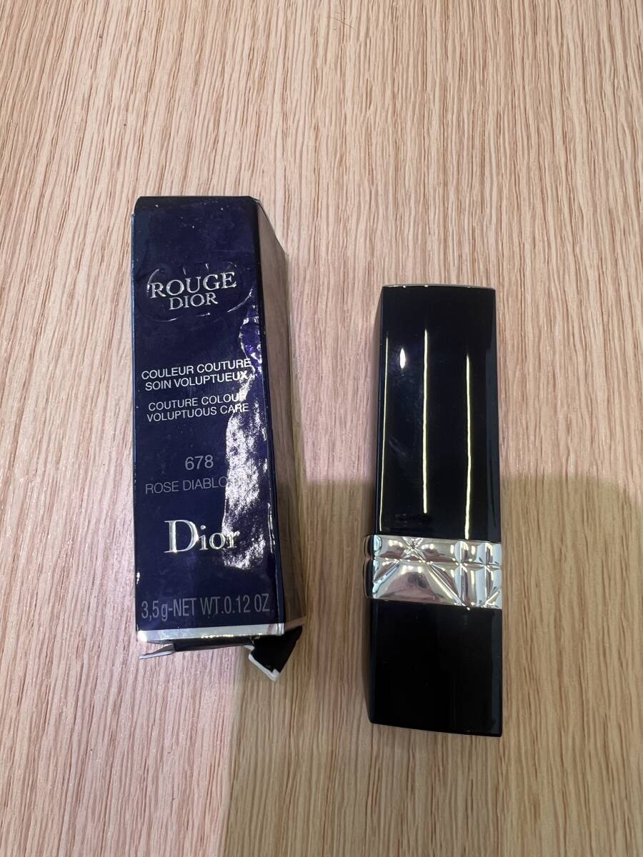＃164 Dior ディオール ROUGE 678 ルージュ 口紅 コスメ 化粧品 未使用品