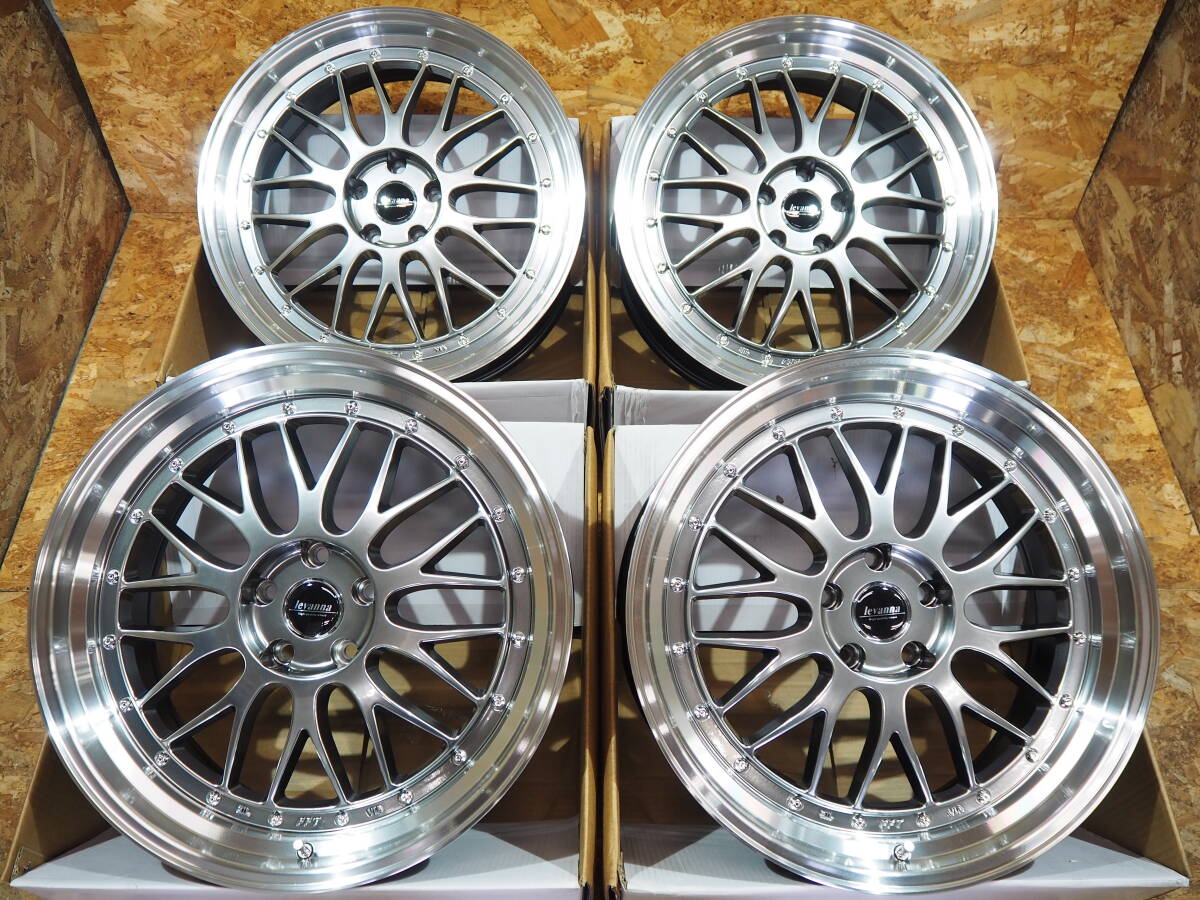 新品 即納☆軽量 高耐久☆高級 メッシュ 深リム levannaV10-EX FFT 20inc 8.5J+35 9.5J+38 輸入 245/35R20 アルファード ヴェルファイア 等