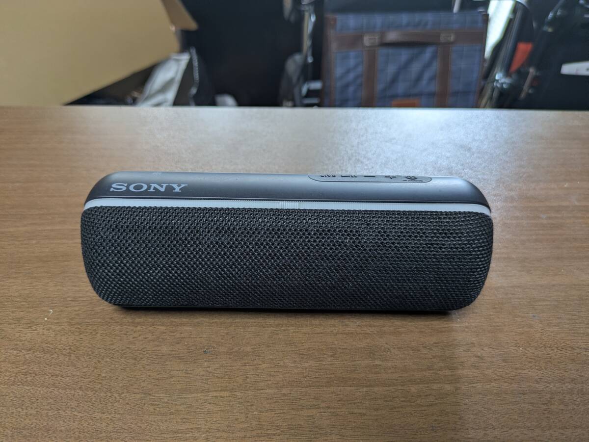 【本体のみ】SONY SRS-XB22 ワイヤレススピーカー ブラック ソニー Bluetooth 防水 防塵 EXTRA BASS 動作確認済