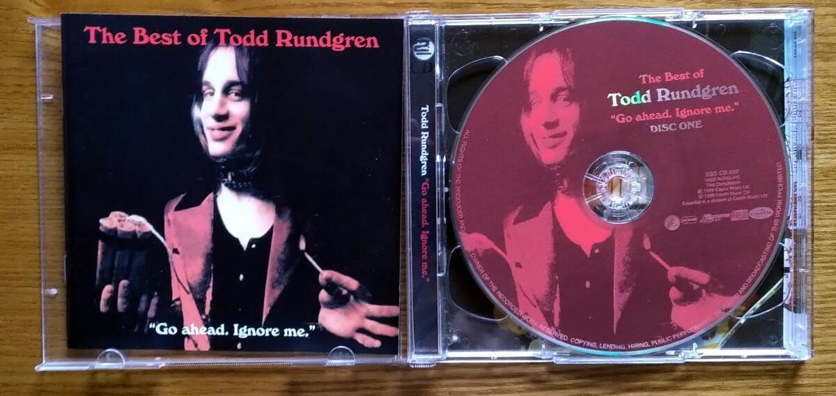 《2CD》ザ・ベスト・オブ・トッド・ラングレン The Best Of Todd Rundgren "Go Ahead. Ignore Me."