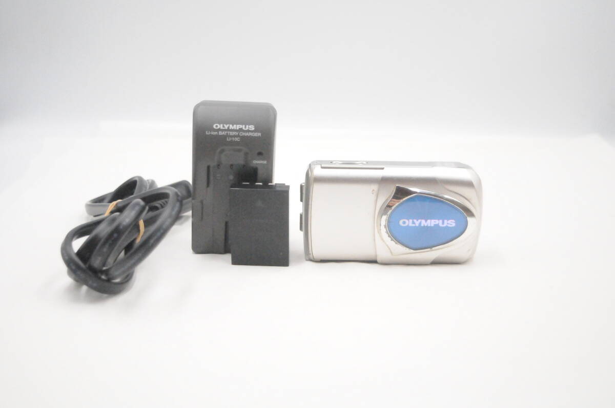 ★動作品★OLYMPUS オリンパス μ-10 DIGITAL★1000円スタート★C286★