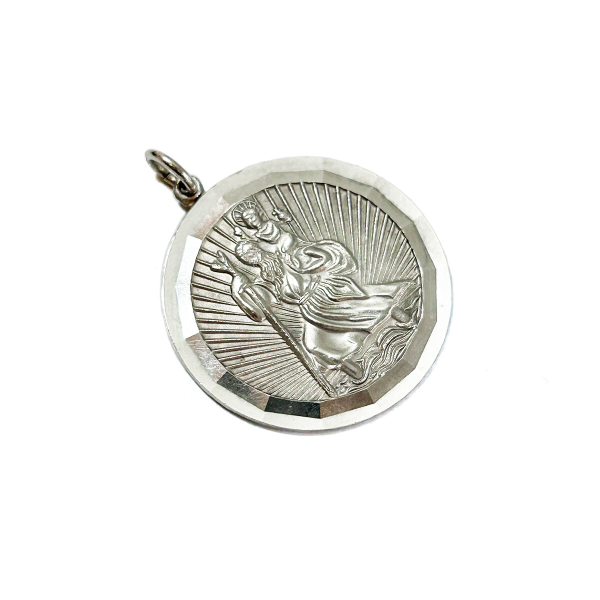 ★セントクリフトファー / スターリングシルバー / STERLING SILVER / ヴィンテージ / ペンダントトップ / ネックレス / チャーム