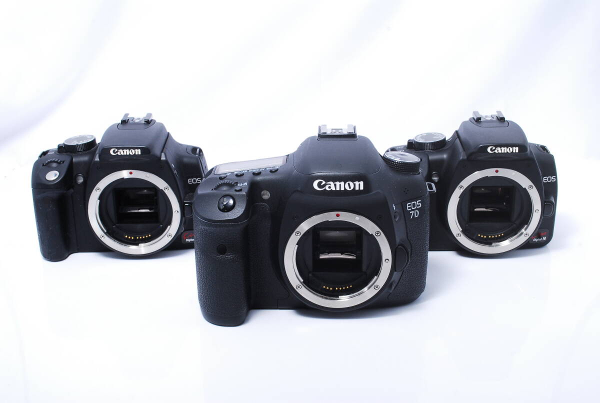 Canon Nikon デジタル一眼 6台まとめ EOS 7D D5200 D80 ジャンク
