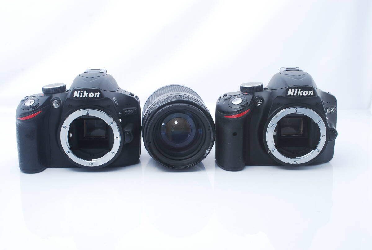 Nikon D3200 2台＋AF 70-210mm D ジャンク まとめ売り