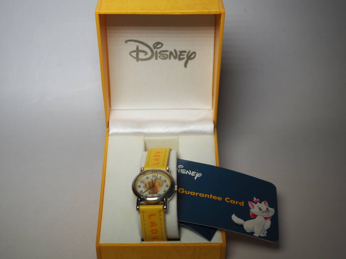 Disney ディズニー　LADY レディ 腕時計 ギャランティーカード付 専用ケース入り