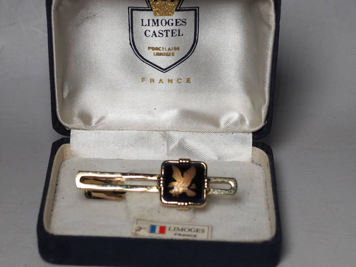 LIMOGES CASTEL　リモージュ 「鷲」 ゴールド　ネクタイピン