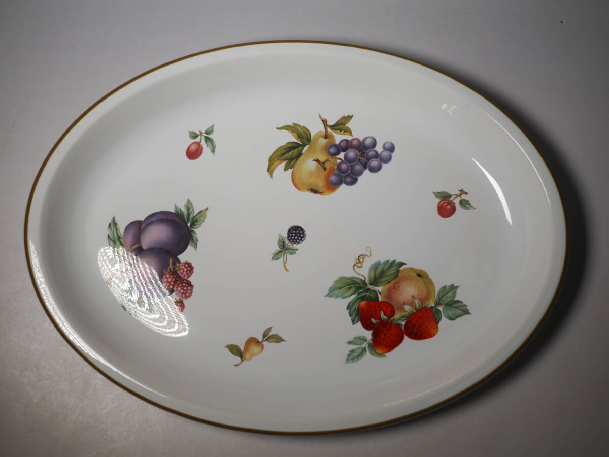WEDGWOOD ウェッジウッド FRUIT SPRAYS 楕円形 大皿 オーブン皿 